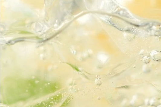 Close Up of Sparkling Functional Water