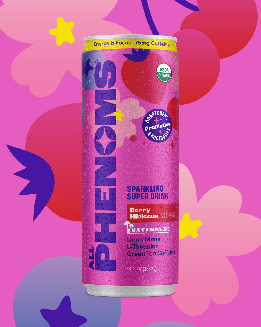 Berry Hibiscus: Energy & Focus