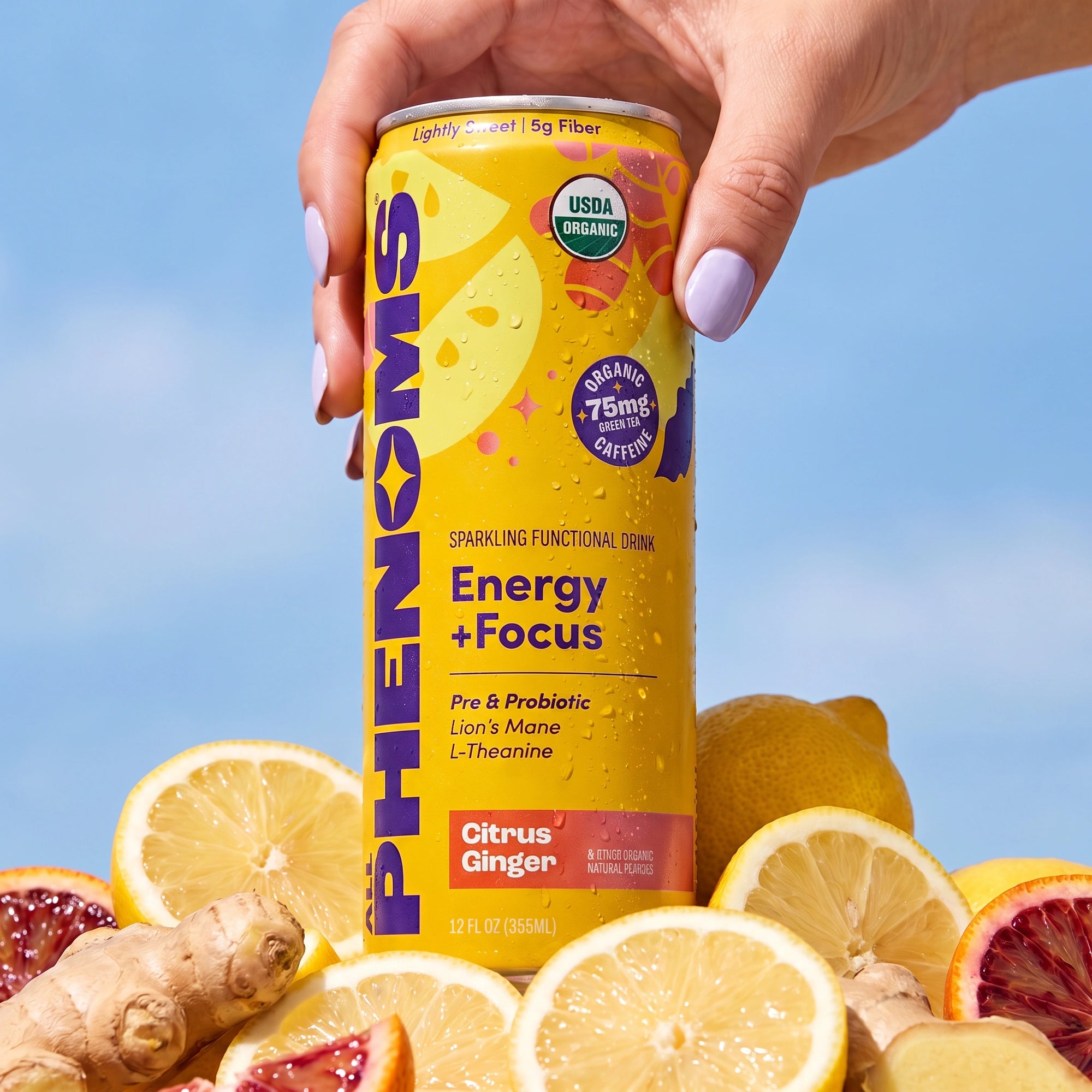 Citrus Ginger: Energy & Focus